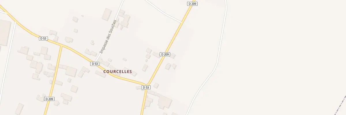 Plan du 8 Rue des Tilleuls à Angluzelles-et-Courcelles