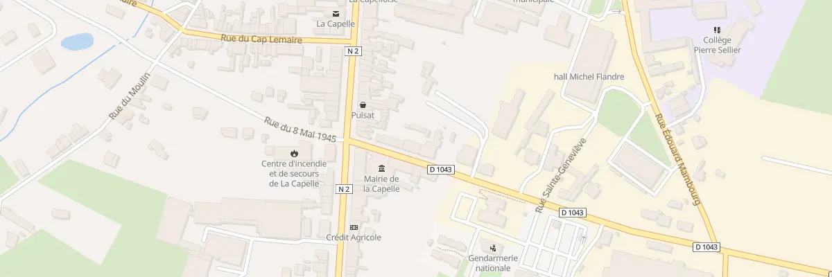 Plan du 5 Rue de l’Armistice à La Capelle