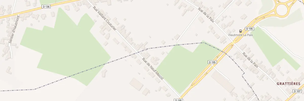 Plan du 106 Rue de Neuf-mesnil à Hautmont
