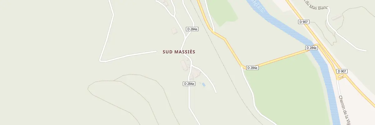 Plan du 5052 Massies et La Borie à Thoiras-Corbès