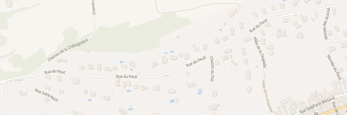Plan du 676 Rue du Peuil à Renaison