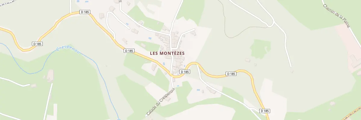 Plan du 4 Pla La Place à Fressac