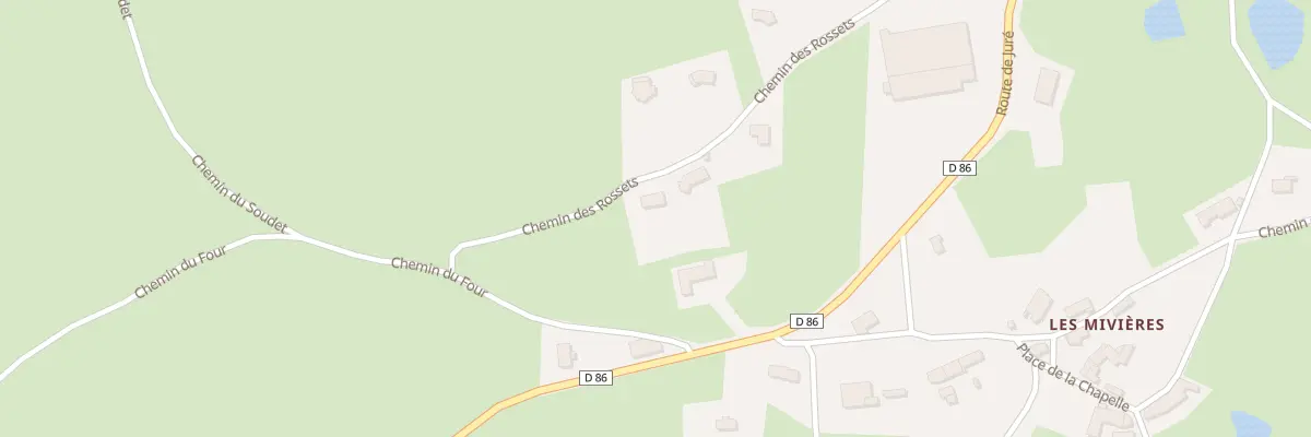 Plan du 963 Chem des Rossets à Cremeaux