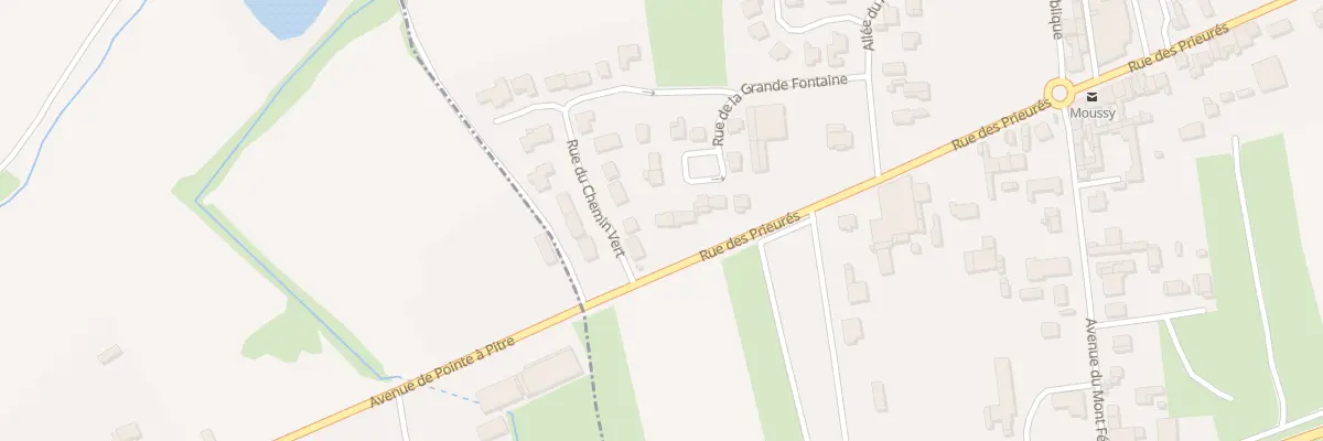 Plan du 7 Rue de la Grande Fontaine à Moussy