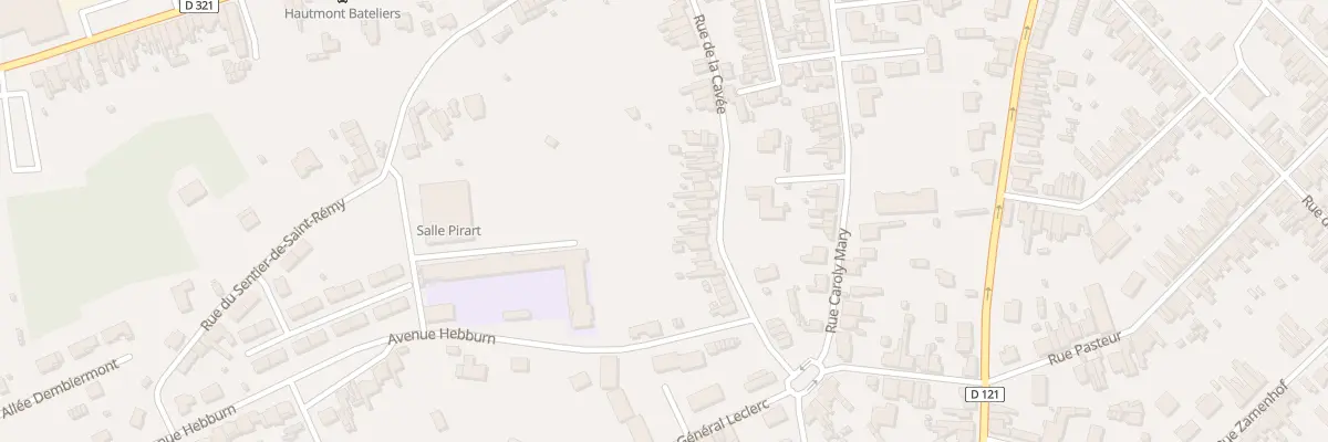 Plan du 66 Rue de la Cavée à Hautmont