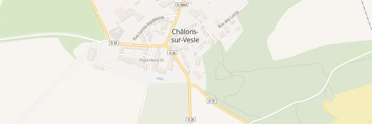 Plan du 5 Rue de Reims à Châlons-sur-Vesle