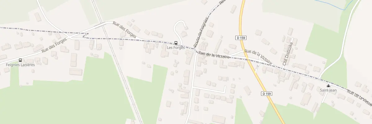 Plan du 39 Rue Léon Blum à Feignies