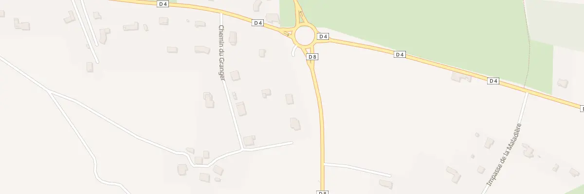 Plan du 87B Imp des Genêts à Ambierle
