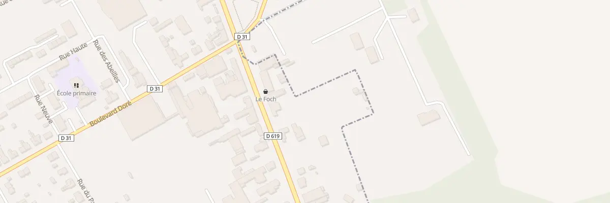 Plan du 52 Av du Mal Foch à Fontaine-les-Grès