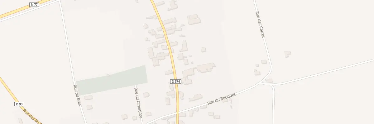 Plan du 448 Rue de la Mairie à Auxon