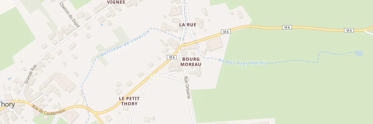 Plan du 5 Rue Orbaine à Thory