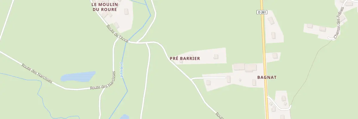 Plan du 446 Rte de l’Ance à Saint-Clément-de-Valorgue