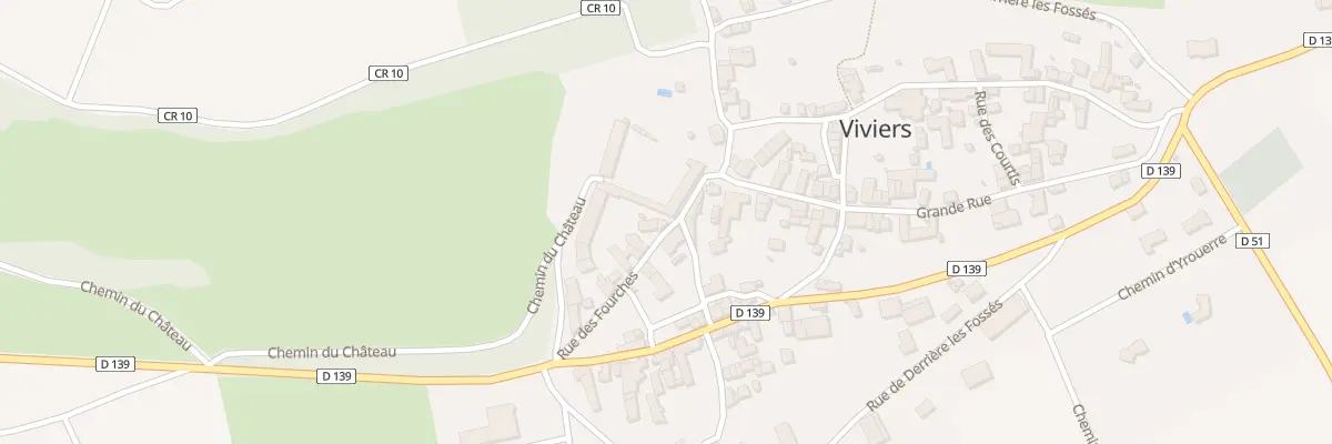Plan du 4 Rue des Fourches à Viviers