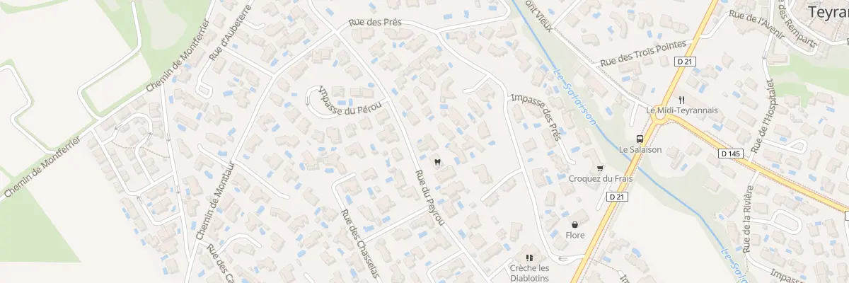 Plan du 18B Rue du Peyrou à Teyran