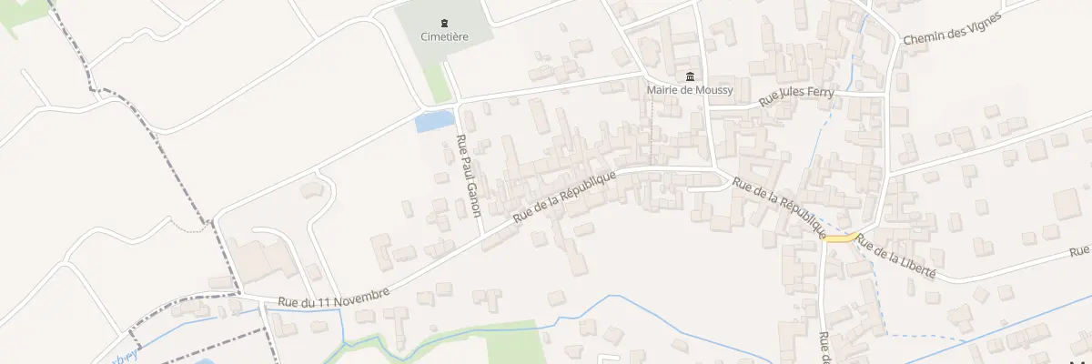 Plan du 24 Rue du 11 Novembre à Moussy