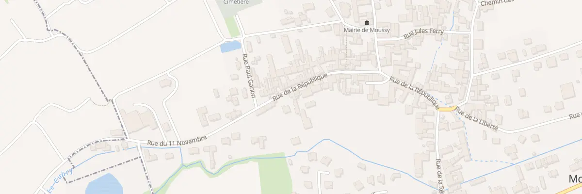 Plan du 19 Rue du 11 Novembre à Moussy