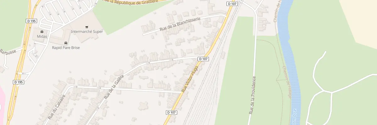 Plan du 133 Rue Victor Hugo à Hautmont