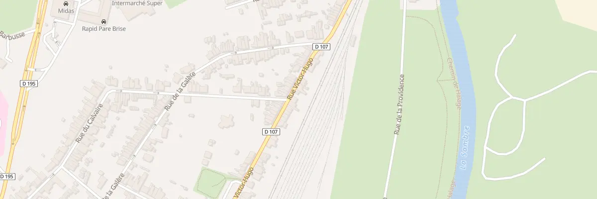 Plan du 130 Rue Victor Hugo à Hautmont