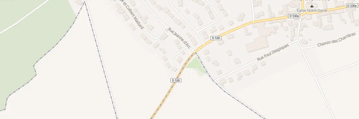 Plan du 3 Rue des Houettes à Cauroy-lès-Hermonville