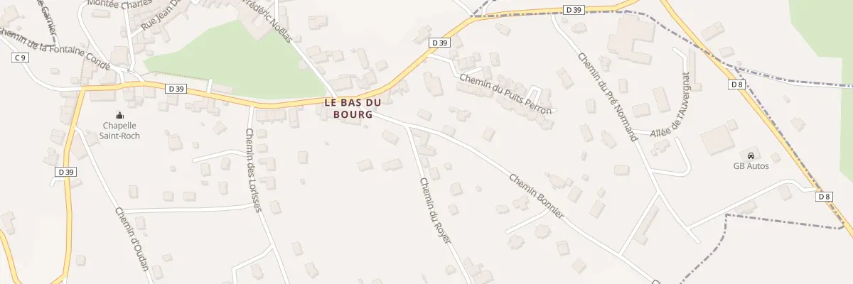 Plan du 83 Che des Royers à Saint-Haon-le-Châtel