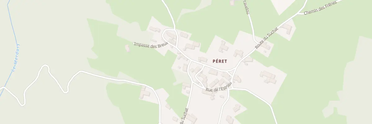 Plan du 5164C Peret à Saint-Julien-d’Ance