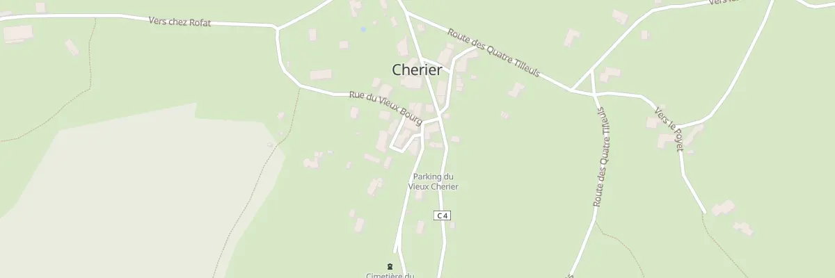 Plan du 22 Rue du Vieux Bourg à Cherier