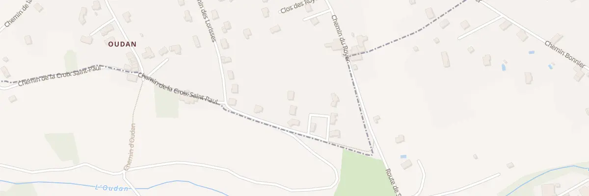 Plan du 45 Chem du Belvedere à Saint-Haon-le-Châtel