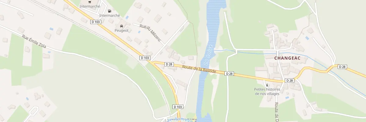 Plan du 7 Rte de la Bastide à Vorey