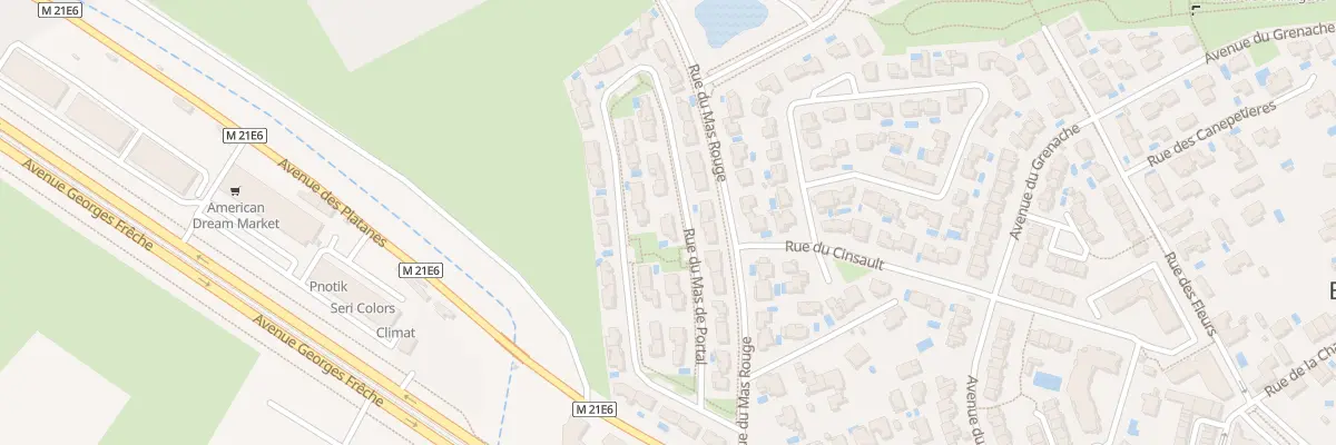 Plan du 26 Rue du Mas de Portal à Lattes