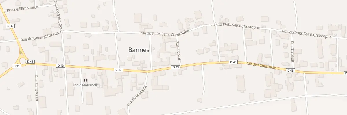 Plan du 6 Rle Noblot à Bannes