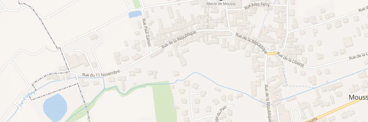 Plan du 17 Rue du 11 Novembre à Moussy