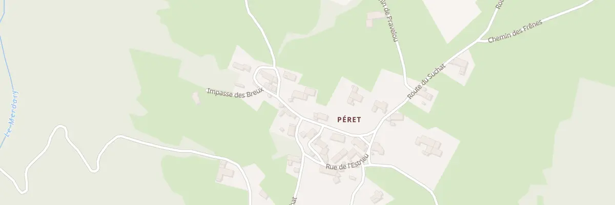 Plan du 5162 Peret à Saint-Julien-d’Ance