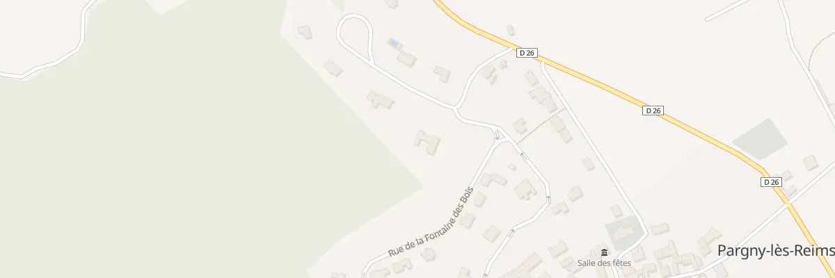 Plan du 3 Rue Alfred Werle à Pargny-lès-Reims