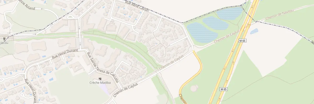 Plan du 30 Rue René Cassin à Castelnau-le-Lez