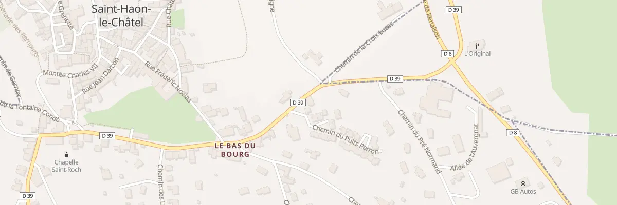 Plan du 269 Grand Chemin du Forez à Saint-Haon-le-Châtel
