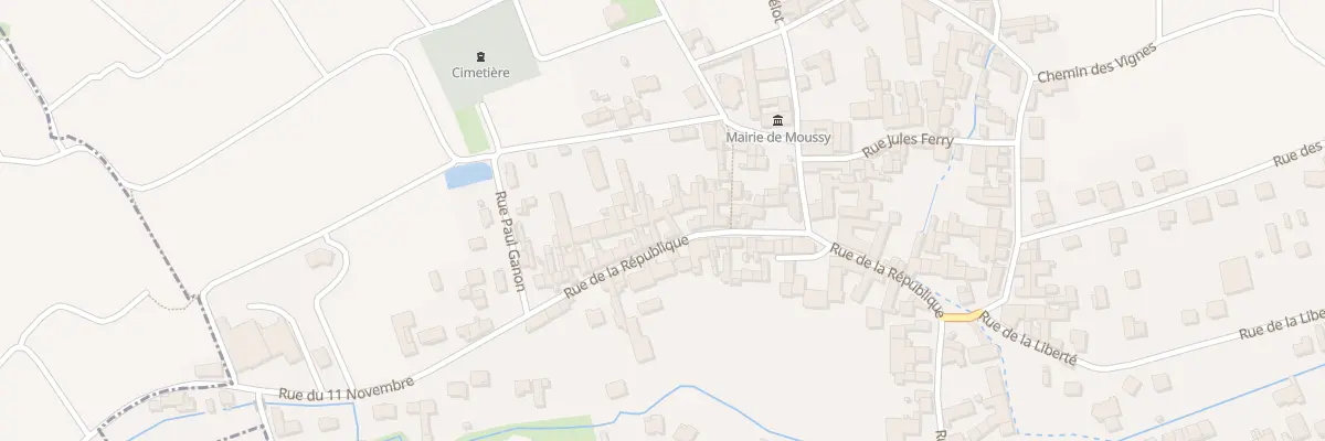 Plan du 16 Rue du 11 Novembre à Moussy