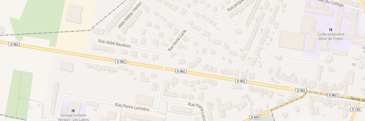 Plan du 54 Av du 84 Ri à Avesnes-sur-Helpe