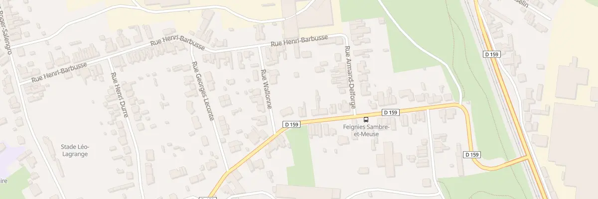 Plan du 113 Rue de la République à Feignies