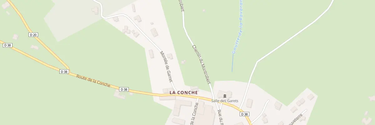 Plan du 466 Rte de la Conche à Saint-Martin-la-Sauveté