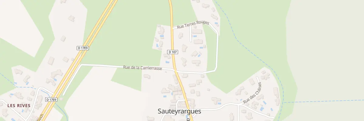 Plan du 330 Av de la Lauzierette Village à Sauteyrargues
