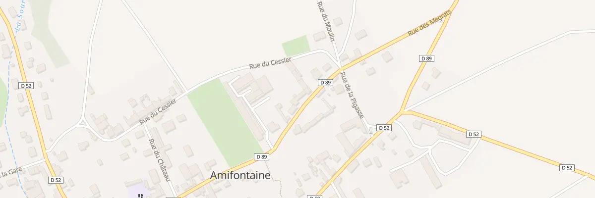 Plan du 27 Rue des Mégrets à Amifontaine