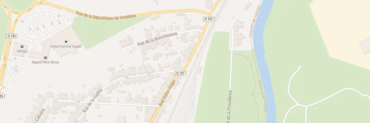 Plan du 145 Rue Victor Hugo à Hautmont