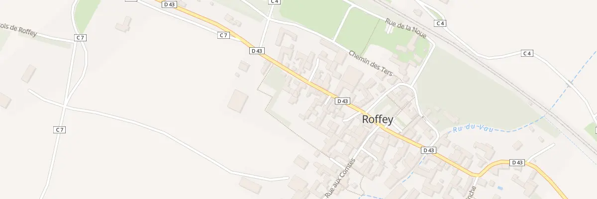Plan du 21 Rue des Sardins à Roffey