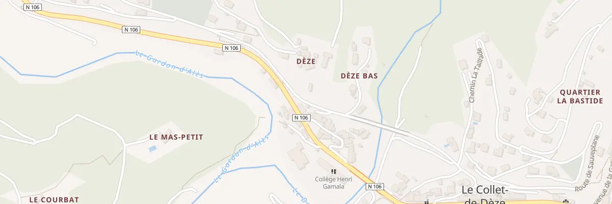 Plan du 5153 Rue Principale au Collet-de-Dèze