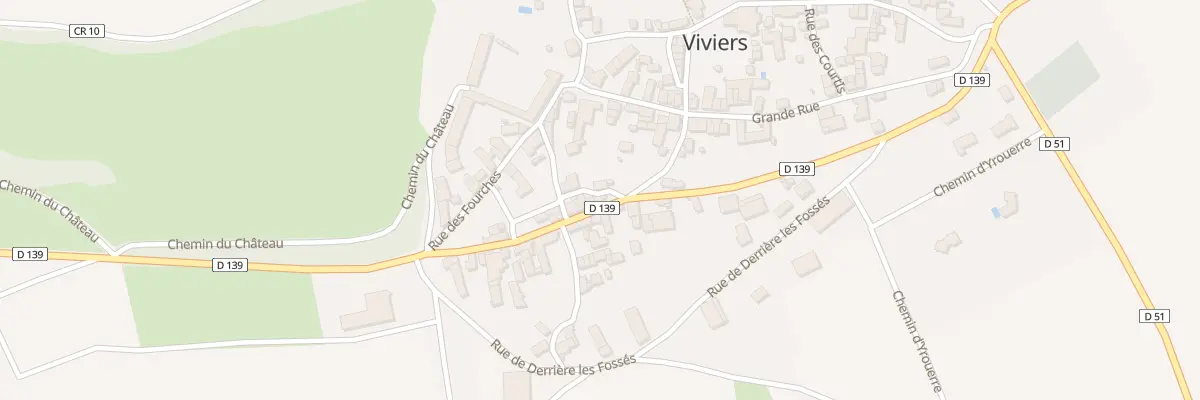 Plan du 9 Rue Haute à Viviers