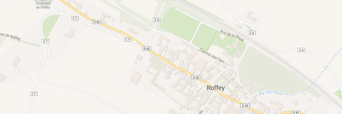 Plan du 14 Rue des Sardins à Roffey