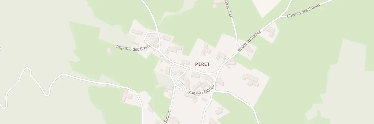 Plan du 875 Rte du Suchat à Saint-Julien-d’Ance