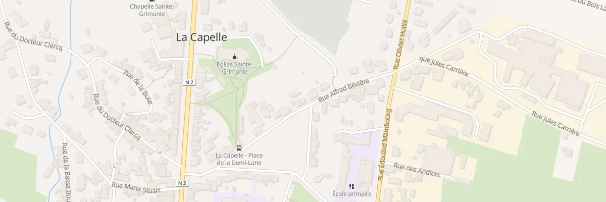 Plan du 38 Pl de la Demi Lune à La Capelle