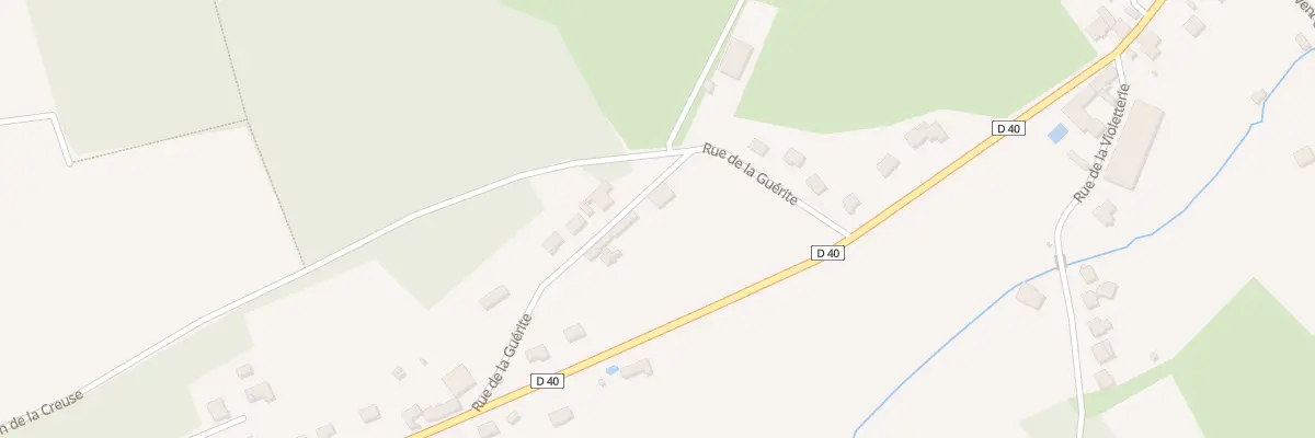 Plan du 187 Rue de la Guerite à Moslins