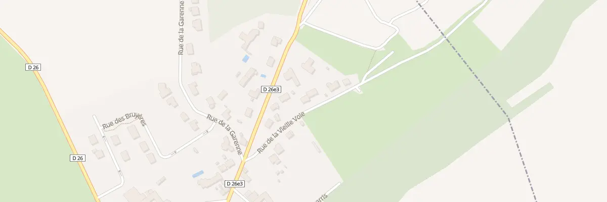 Plan du 3 Rue de la Vieille Voie à Châlons-sur-Vesle